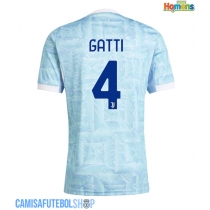 Camisa de time de futebol Juventus Federico Gatti #4 Replicas 2º Equipamento 2025-26 Manga Curta
